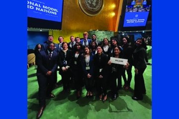 ϲʿ Model UN team at NY conference